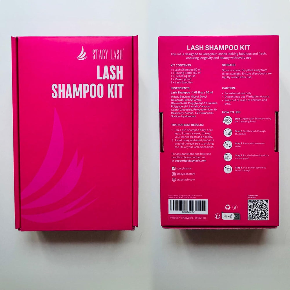 Cepillo de limpieza STACY LASH para mantenimiento diario de pestañas