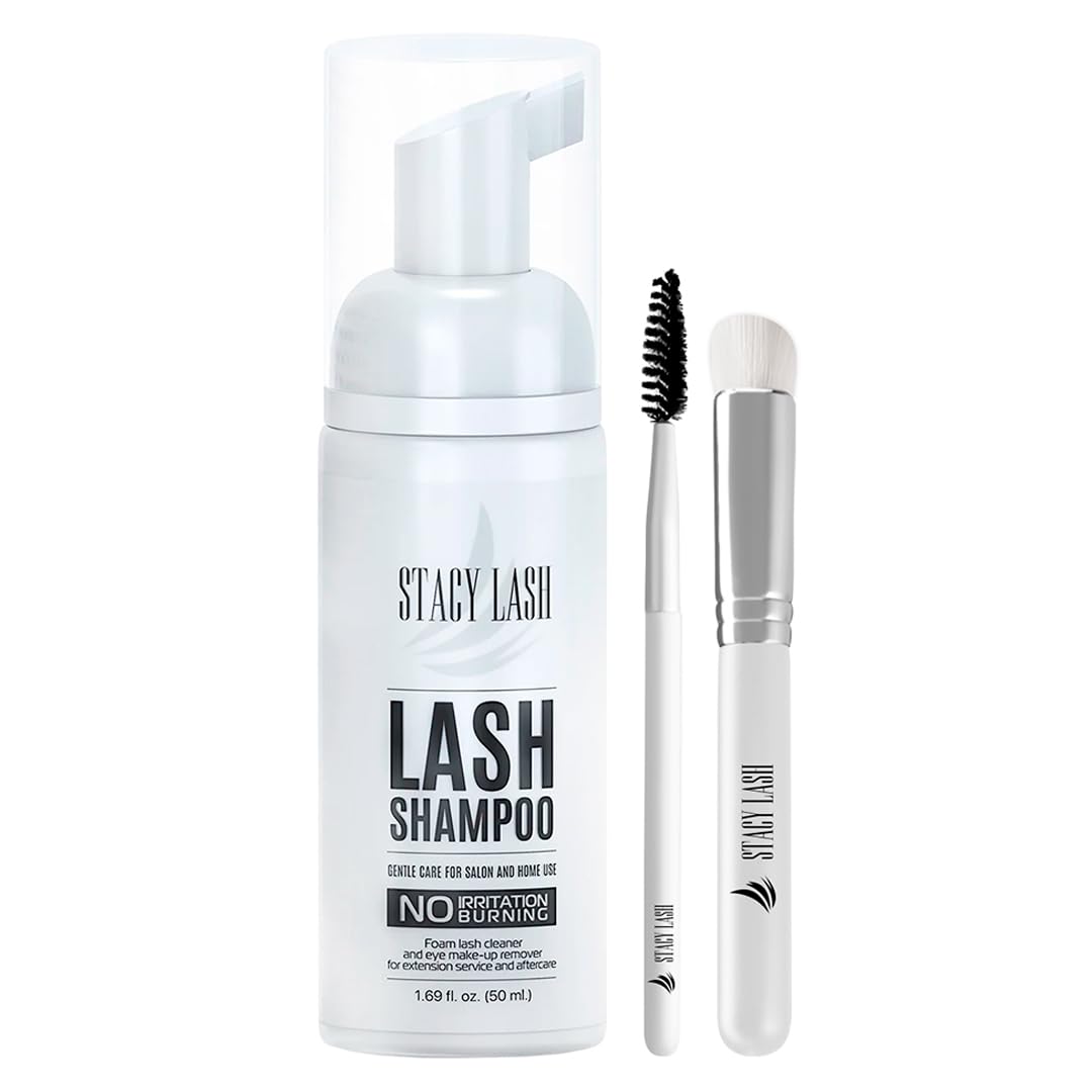 STACY LASH champú para extensiones con empaque práctico para uso diario