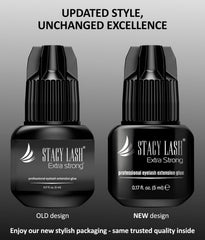 STACY LASH heart-shaped glue ring boosts precision during application.