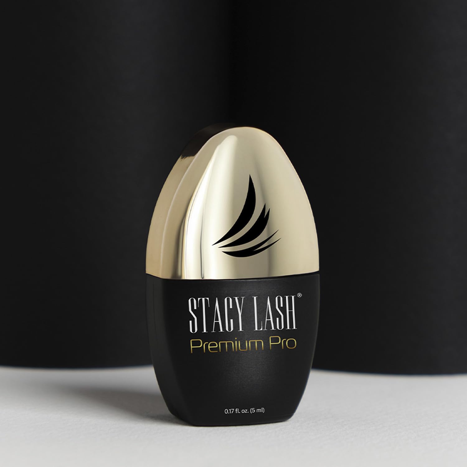 Stacy Lash Premium Pro glue packaging design adds luxe appeal to kits