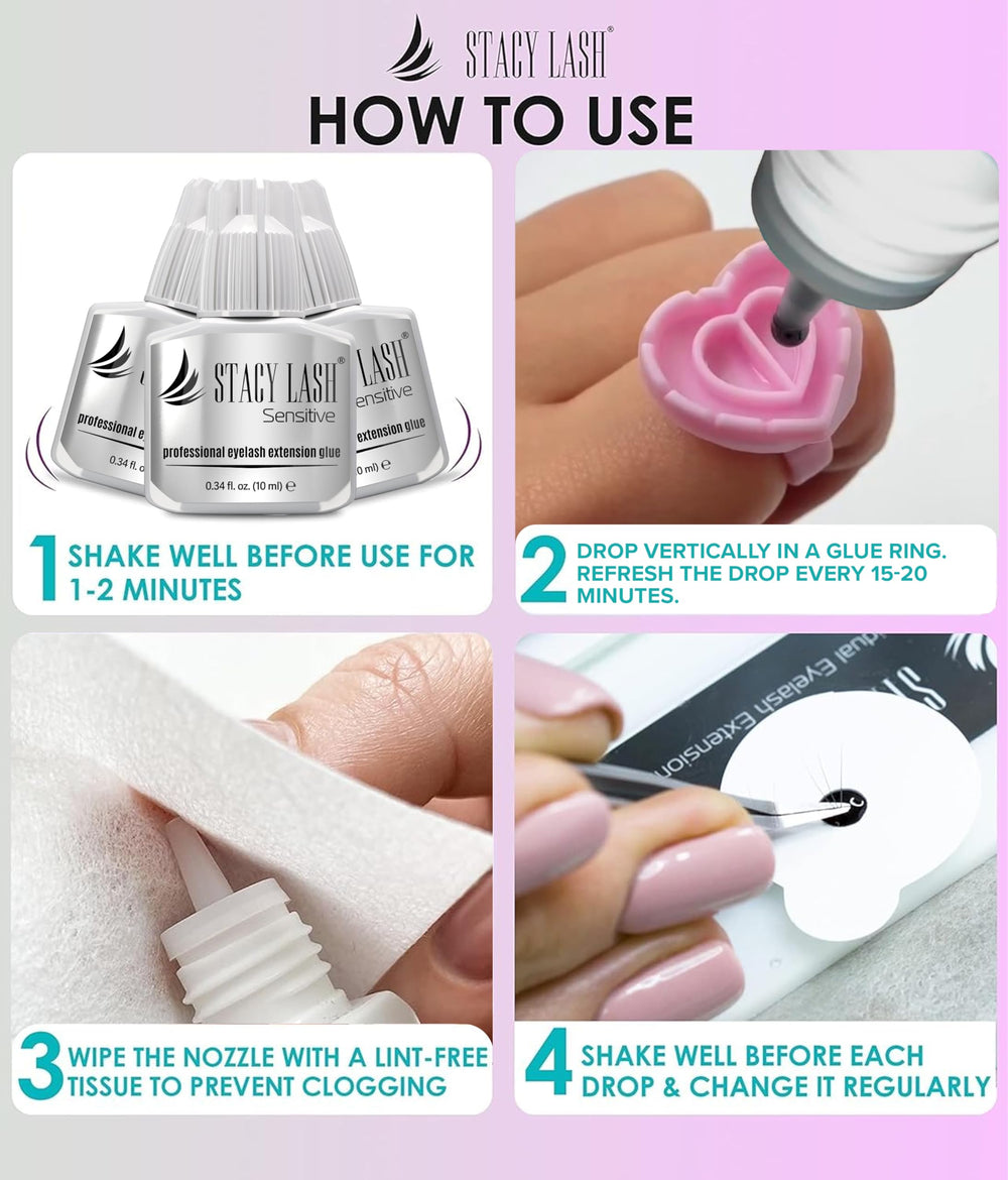 STACY LASH professional setup aids confident lash technicians