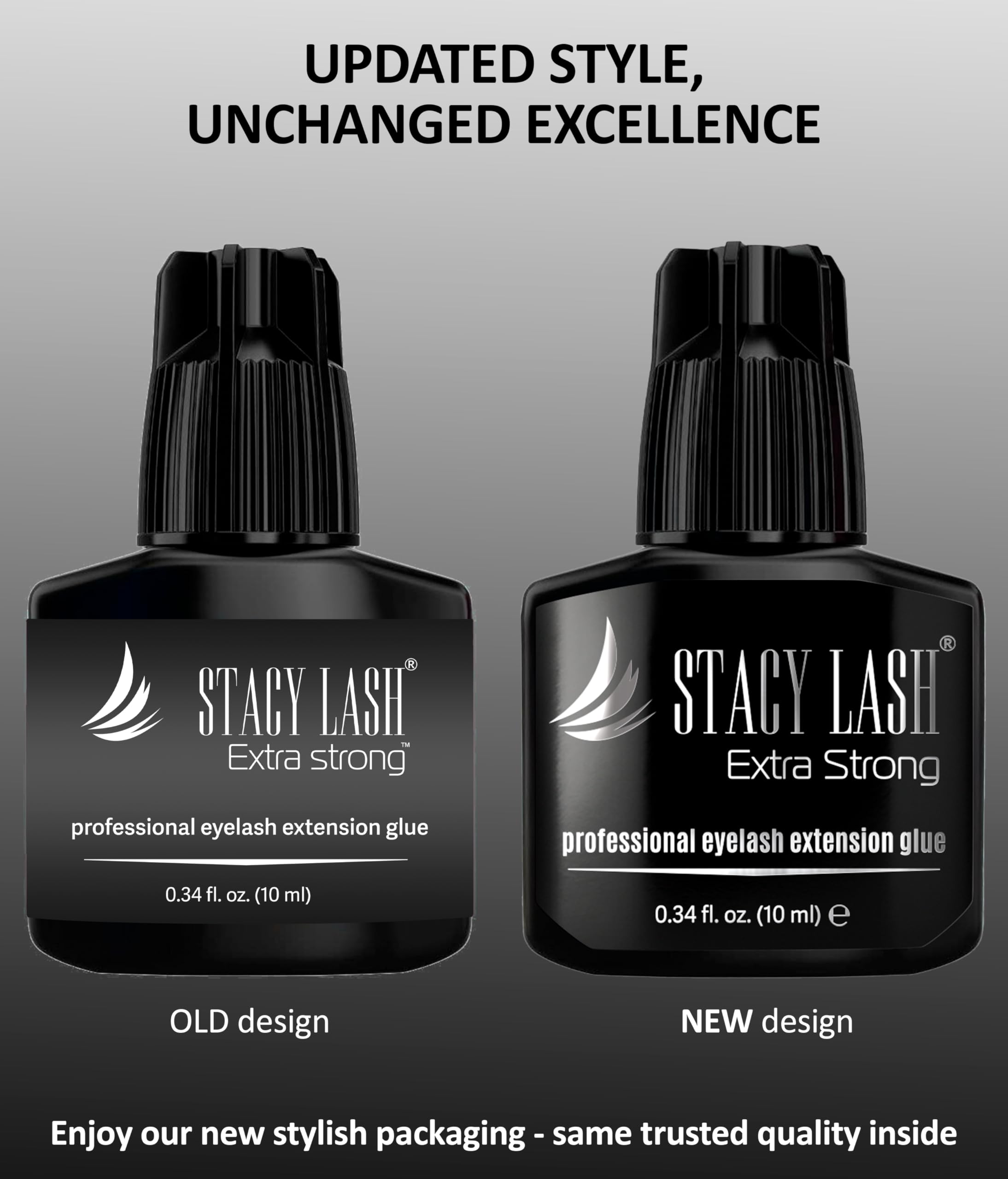 Sealed STACY LASH packaging with silica gel preserves freshness