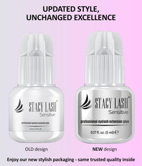 STACY LASH Sensitive glue drying time demonstration helps efficient work