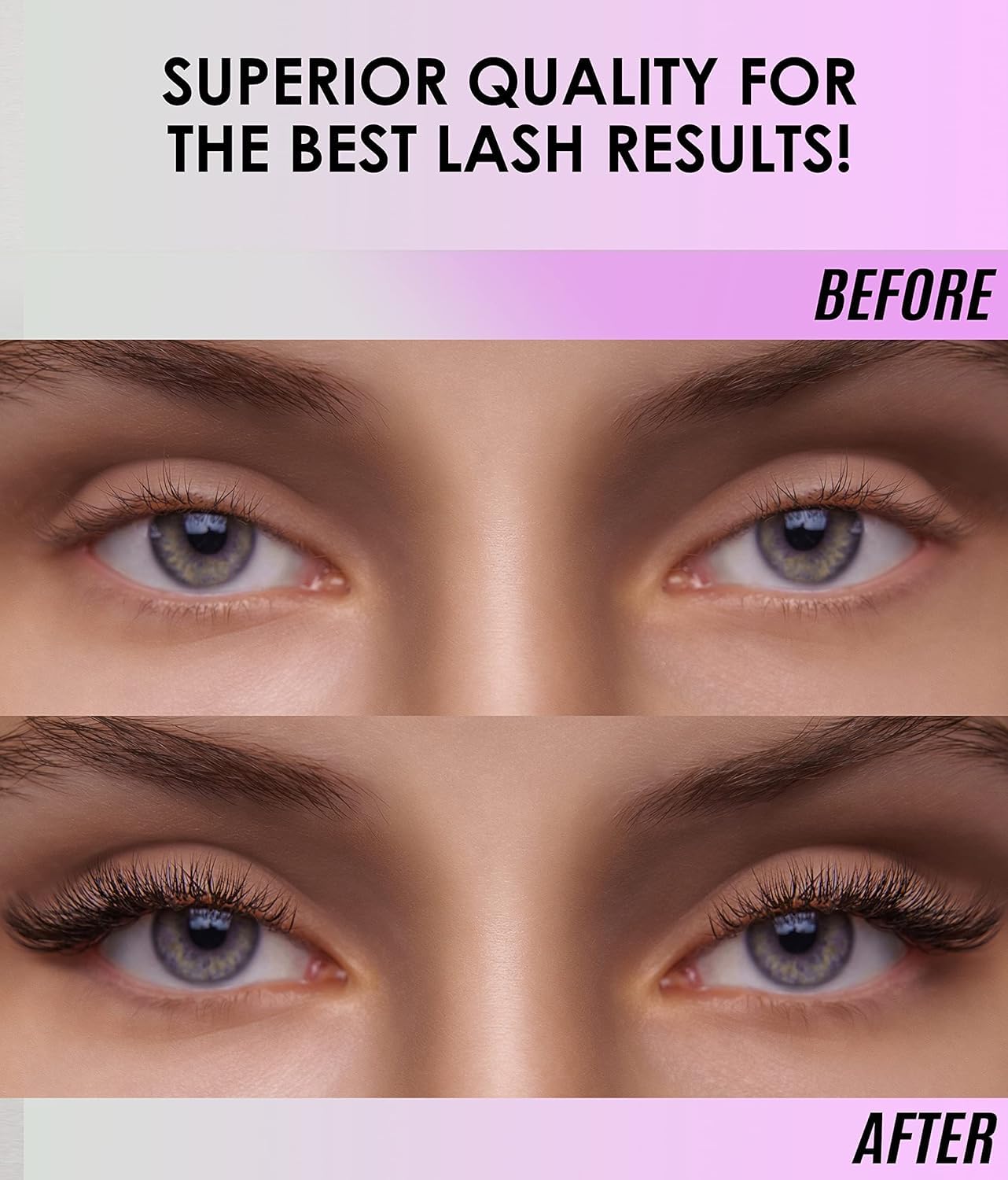 STACY LASH Gentle professional glue in studio setting