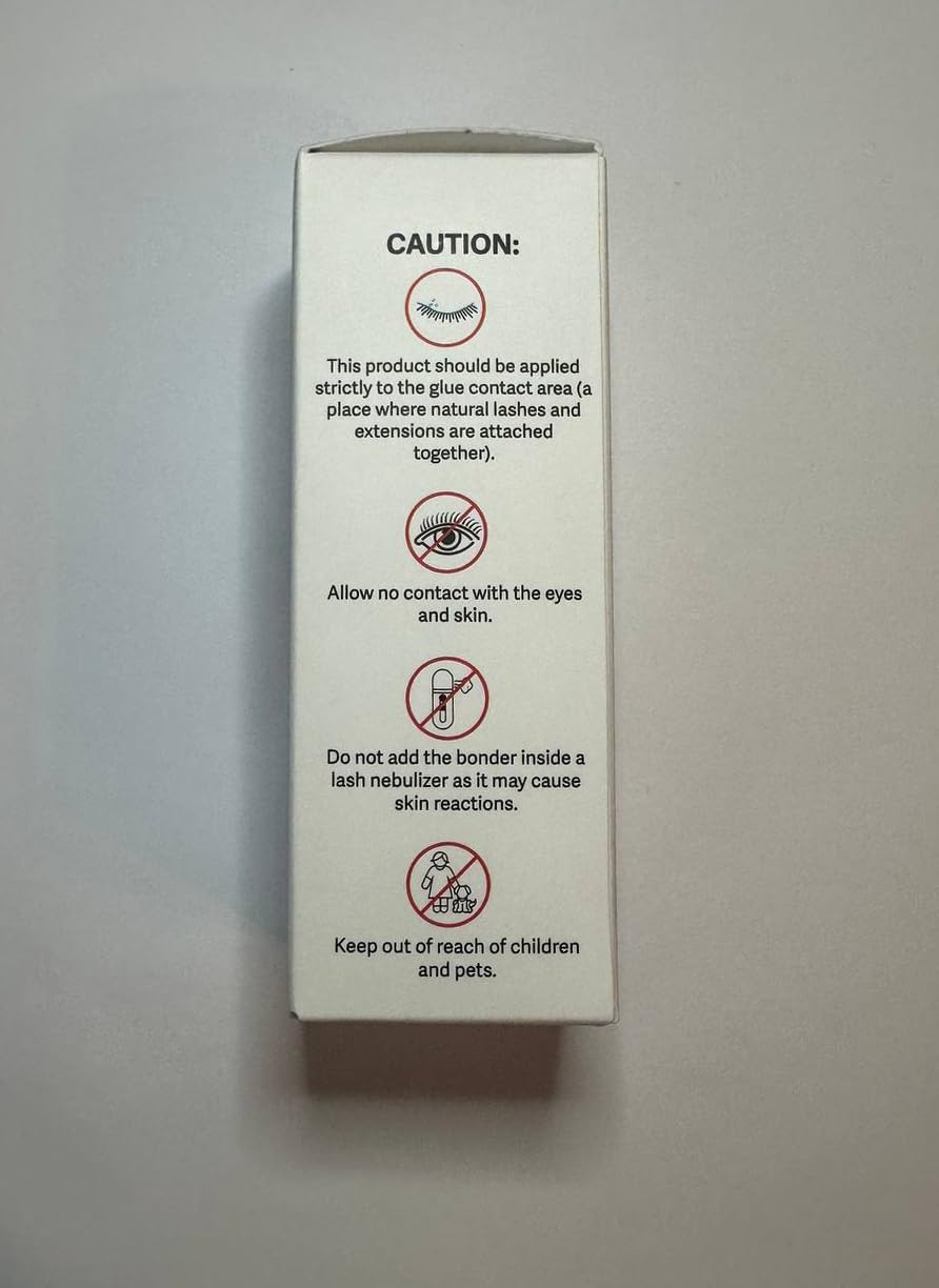 STACY LASH Super Bonder, pestañas mink compatibles, mejora el sellado.