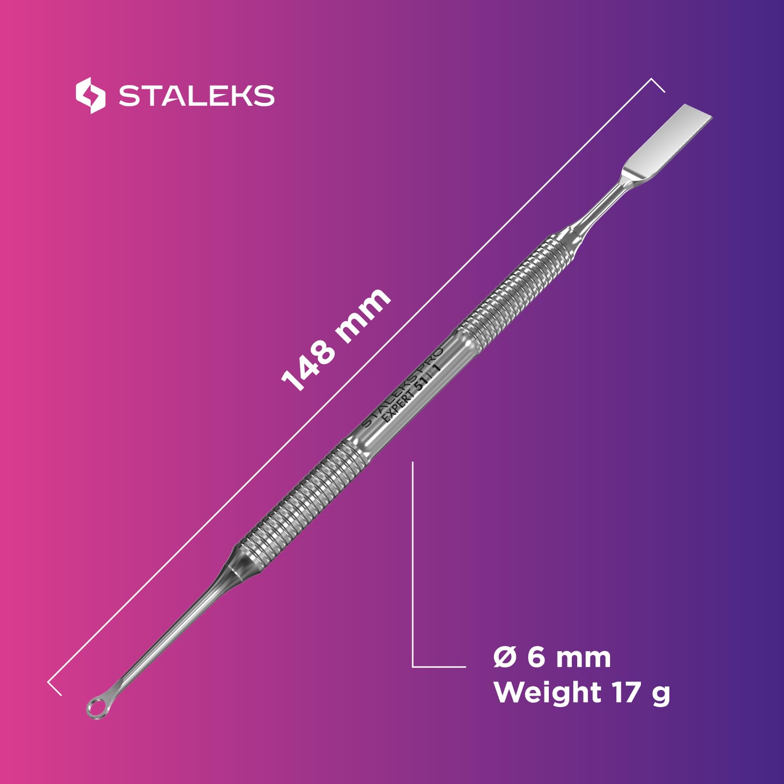 Staleks Pro cuticle care tool ideal for professional nail care