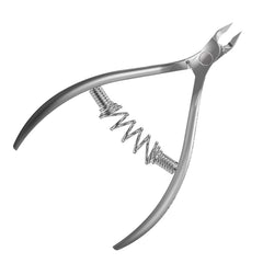 Staleks Pro Cuticle Trimmer 5mm blade closeup for precise trimming.