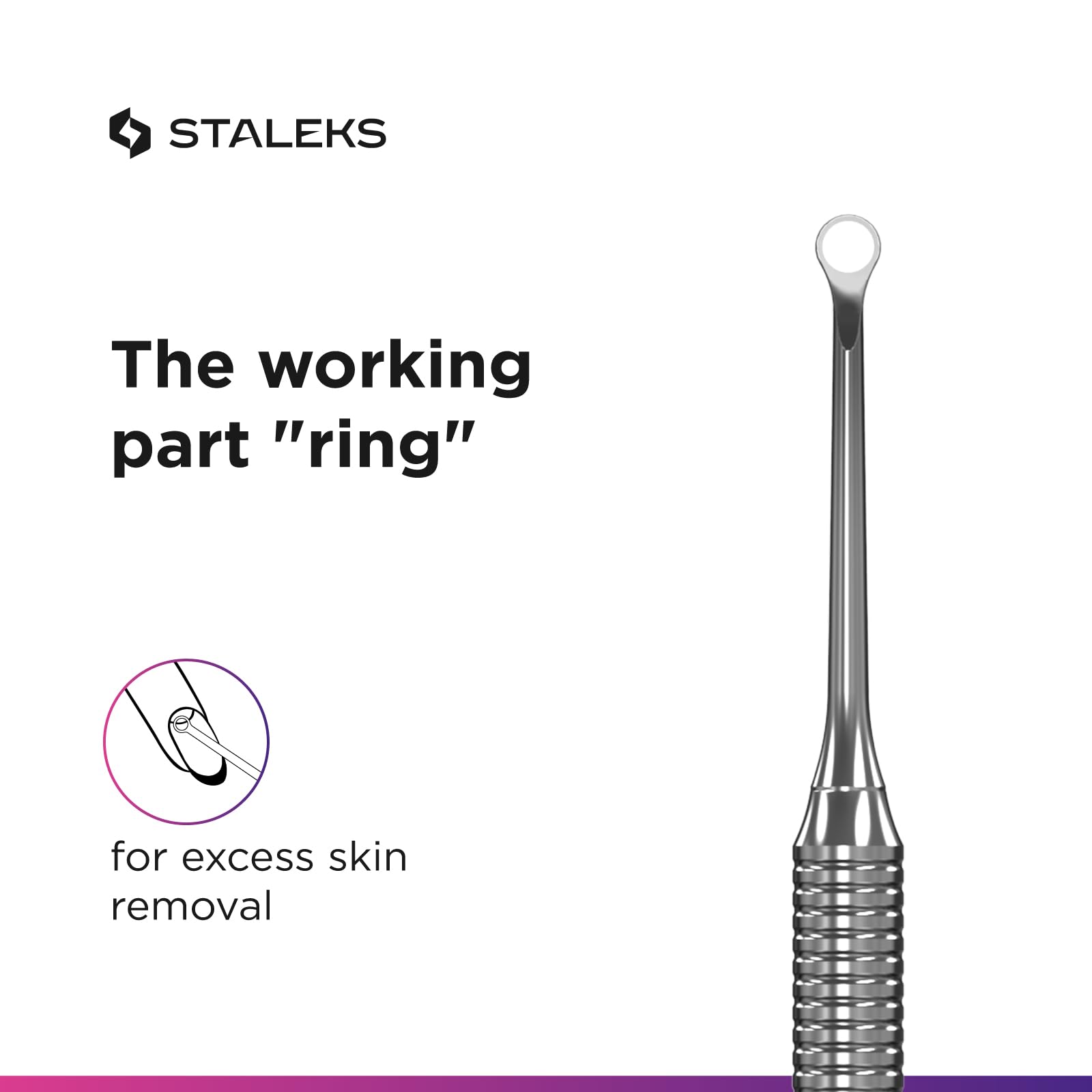 Staleks Pro GOI polished finish enhances touch and longevity