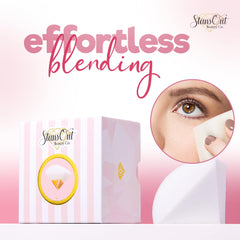 StansOut sponge multi-angle design reaches contours for full-face coverage.
