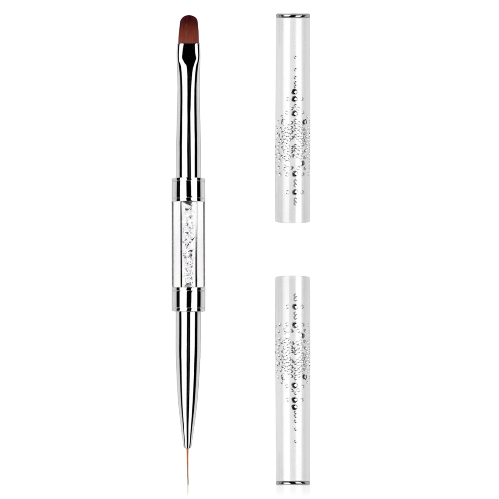 Starfa Lab dual-ended gel brush bottle design for precise nail art.