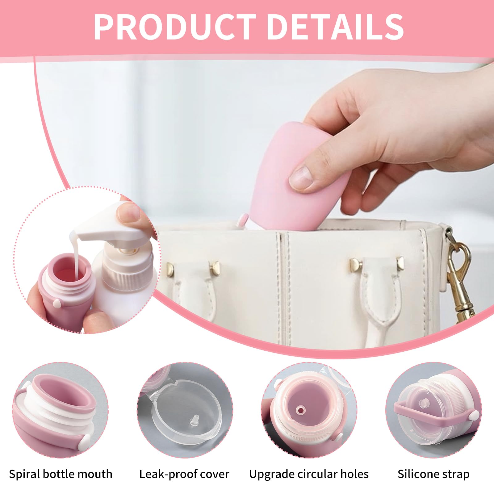 Starfa Lab flip-cover provides secure, leak-free closure.