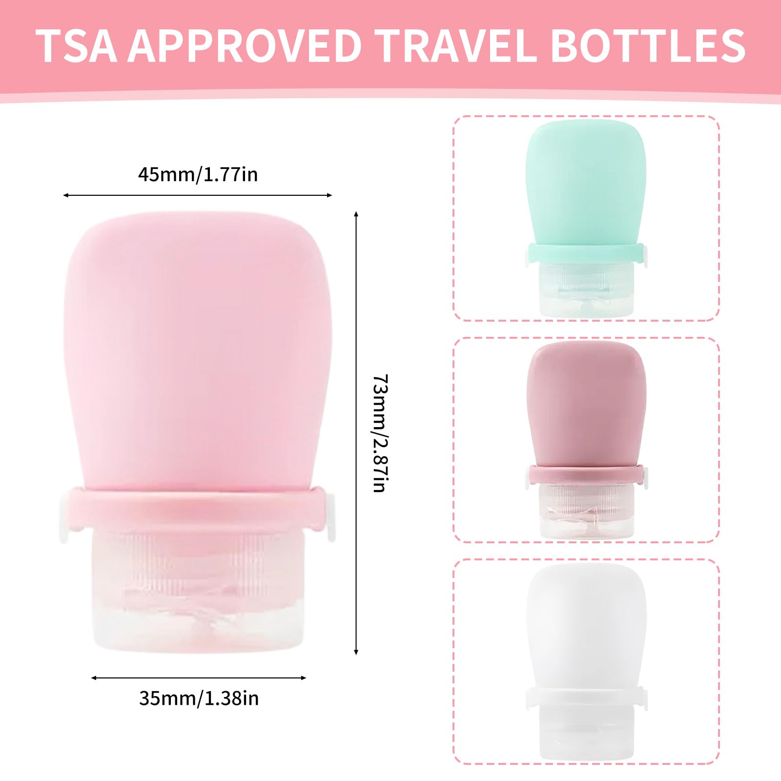 Starfa Lab three-layer design helps prevent leaks during trips.