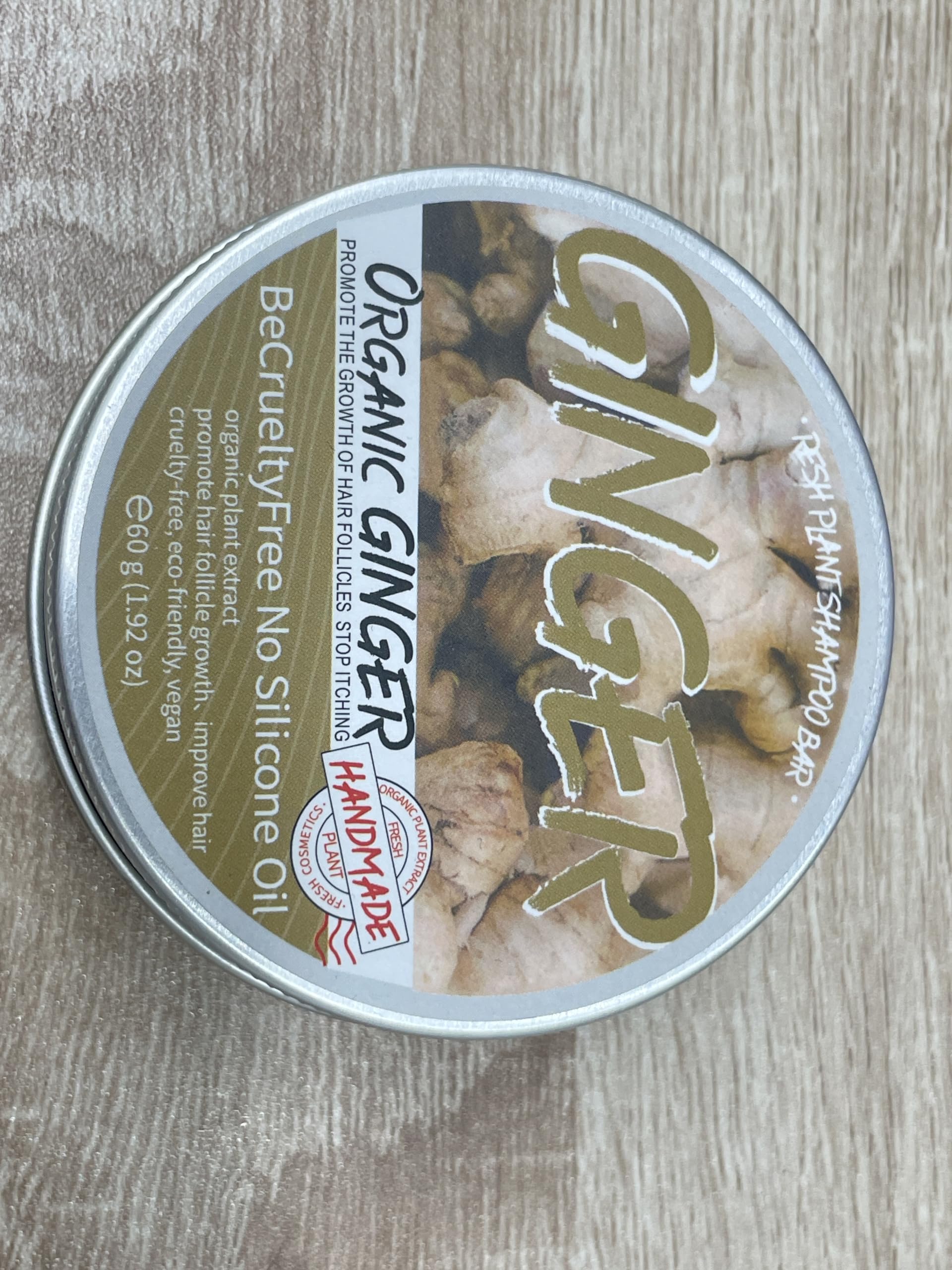 Starhig Ginger Shampoo Bar contiene ingredientes naturales calmantes
