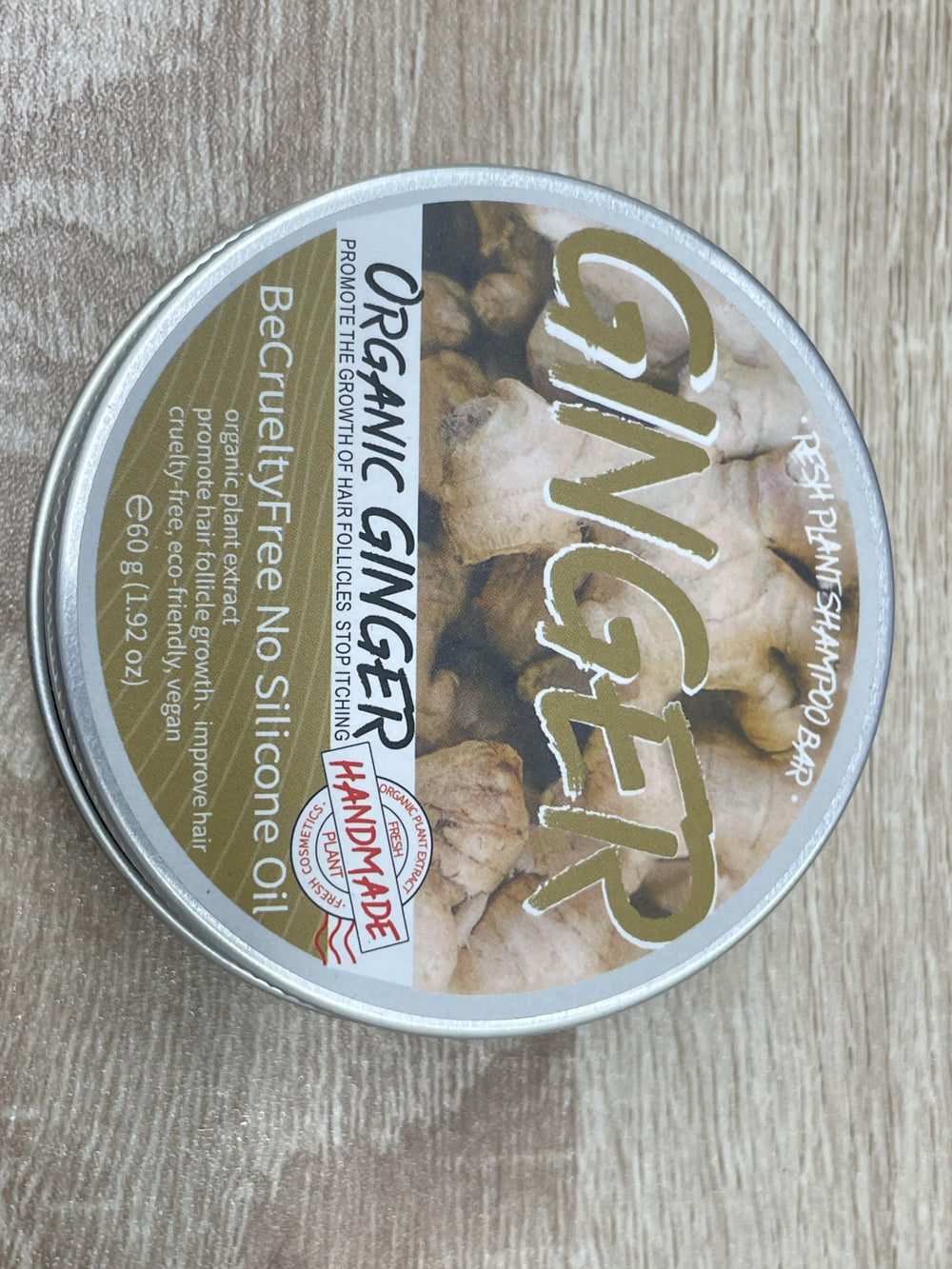 Starhig Ginger Shampoo Bar contiene ingredientes naturales calmantes