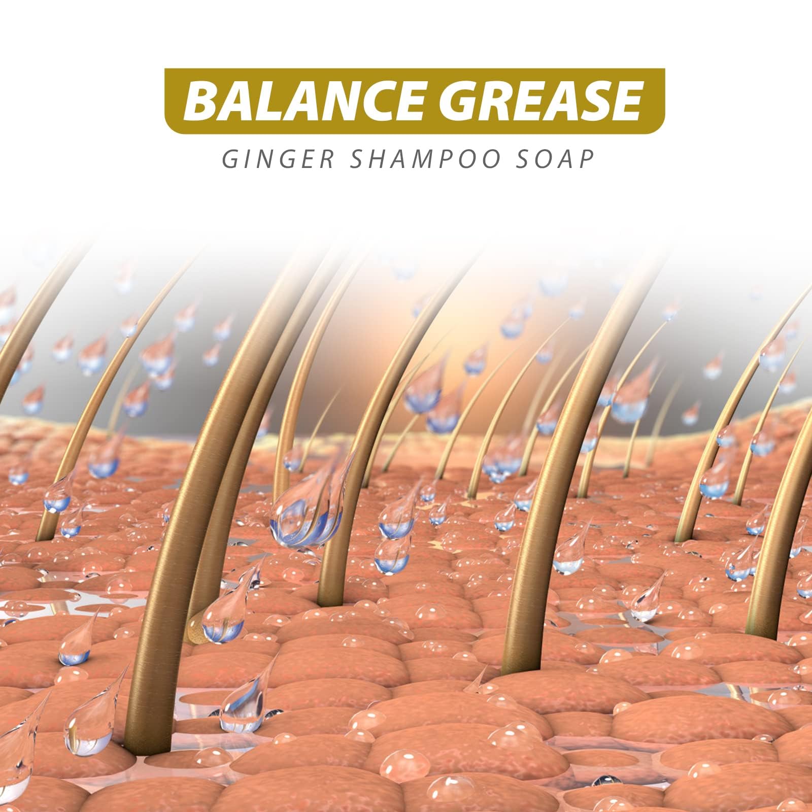 Starhig Ginger Shampoo Bar reparando el daño y fortaleciendo fibras