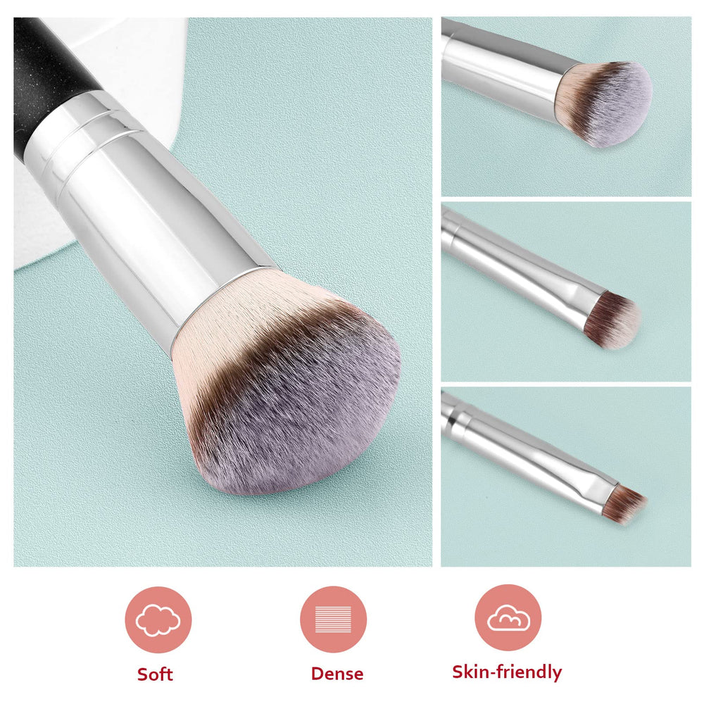 START MAKERS eyebrow end brush close-up for defined arches.