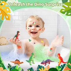 STARYAR bomba de baño dino huevo rosa, ideal para fomentar la imaginación.