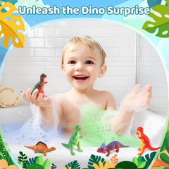 STARYAR bomba de baño dino-juguete interno, regalo perfecto para niños curiosos y pacientes.