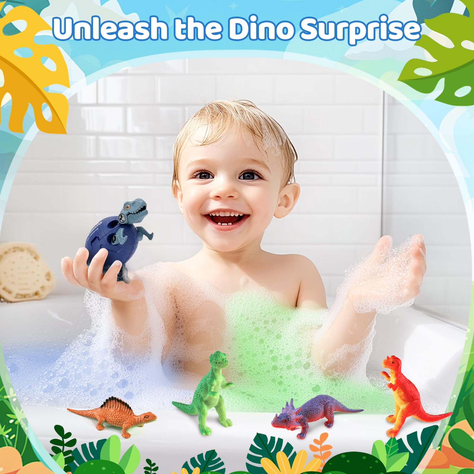 Bomba STARYAR juguete-dino-interior revela diversión educativa