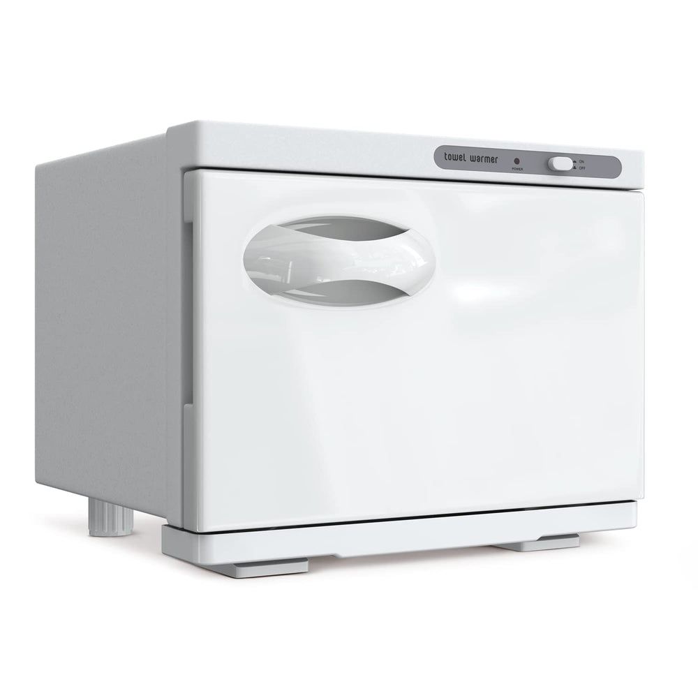 StateRiver towel warmer cabinet front view for ready-to-use spa towels.