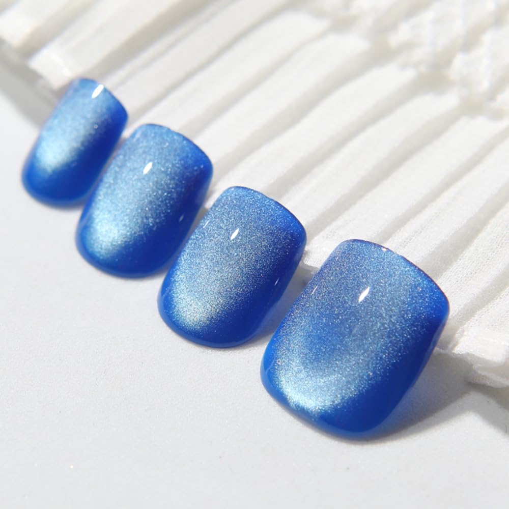 Stbisen 30-piece glue-on nails kit for fast, durable nail art application.