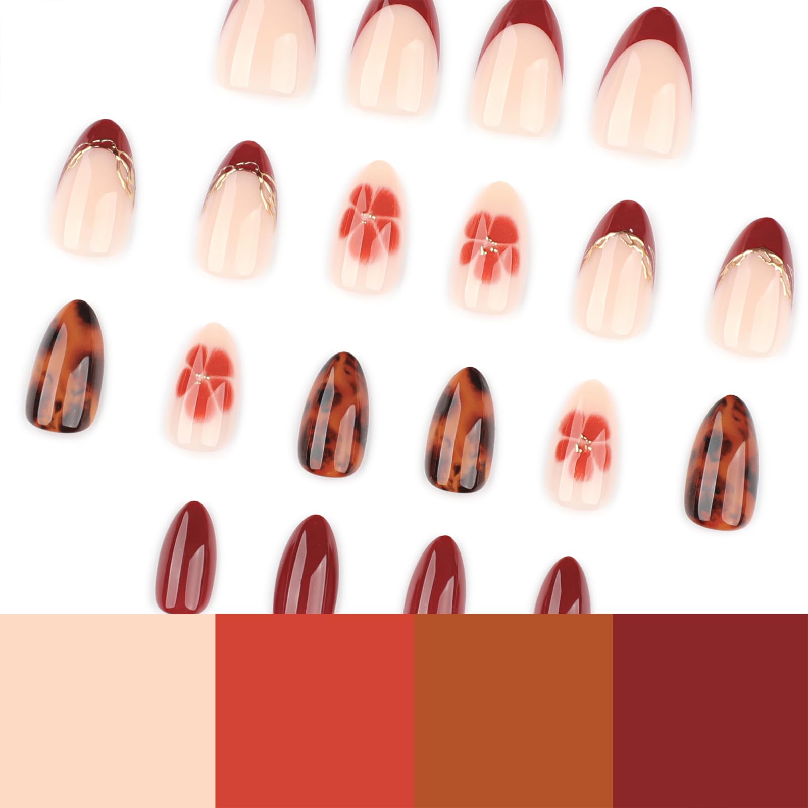 Stbisen uñas gel reutilizables sin dañar las uñas naturales.