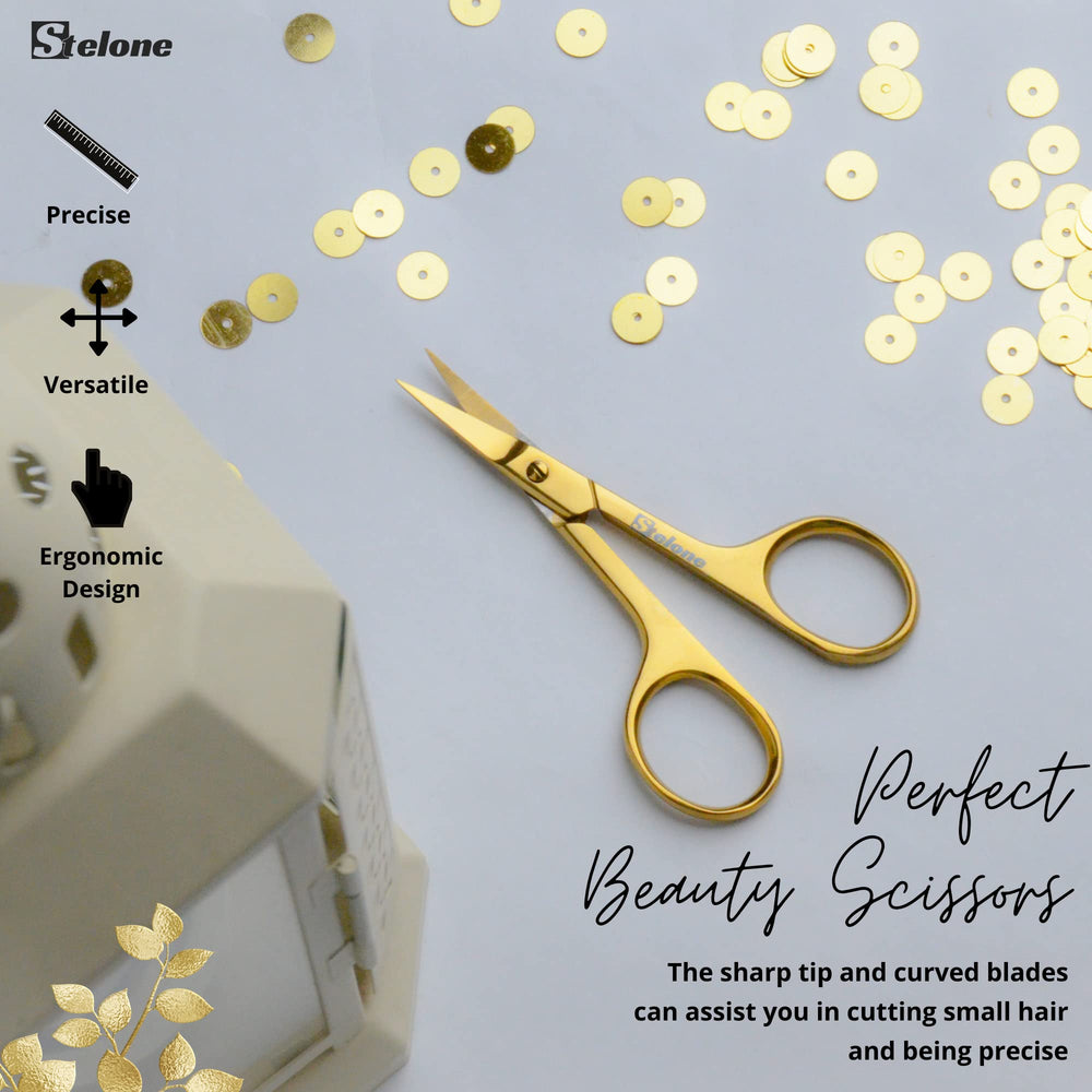 Stelone ergonomic rounded finger holes reduce hand fatigue during precision work