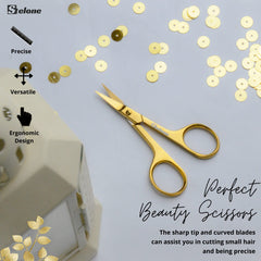 Stelone ergonomic rounded finger holes reduce hand fatigue during precision work