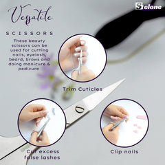 Stelone stainless steel blades offer durable, smooth cuts.