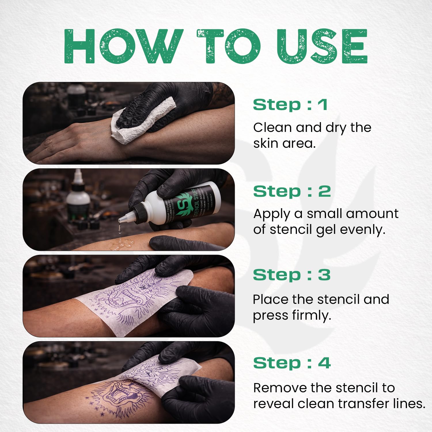 Stencil Stuff vegan-sin-toxicos: opción ética para artistas del tatuaje.