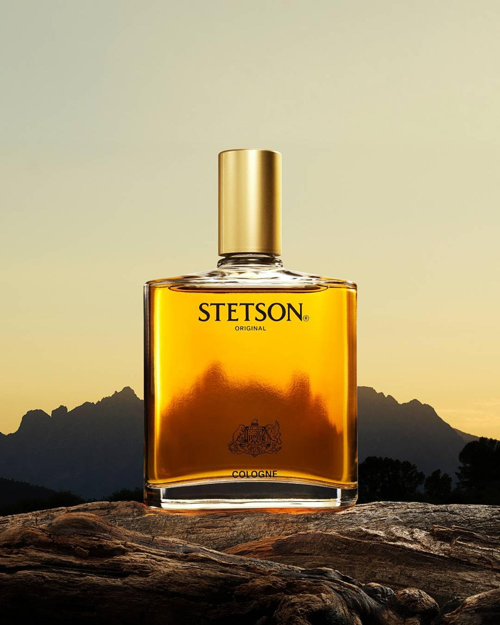 Stetson Original heart notes featuring cedar and patchouli for woody depth