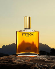 Stetson Original heart notes featuring cedar and patchouli for woody depth