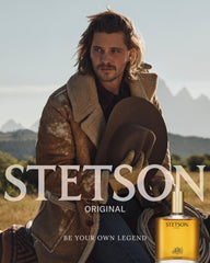 Stetson Original top notes with sage and citrus for a fresh opening