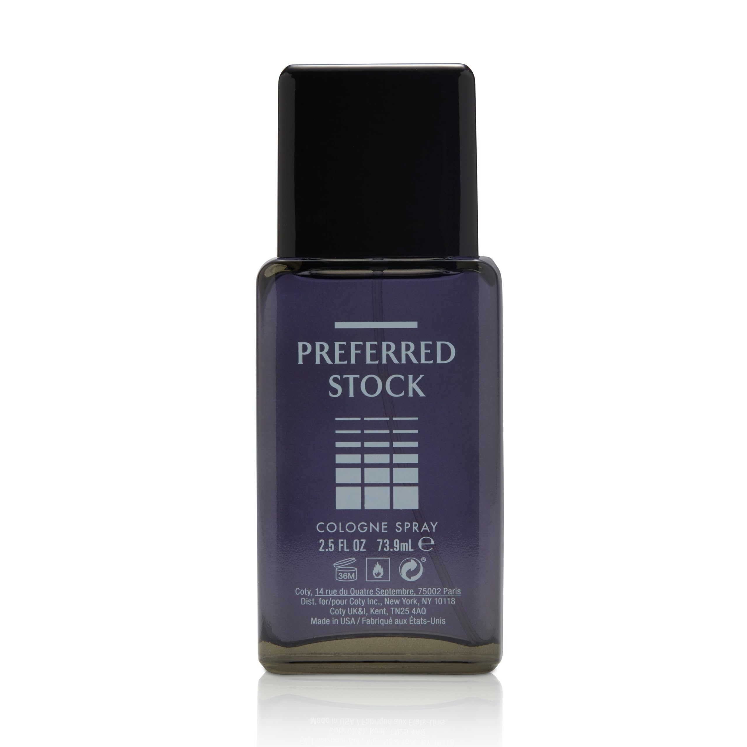 Stetson Preferred Stock travel-ready bottle for on-the-go scent.