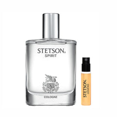 Stetson Spirit bottle front view for daily confidence.