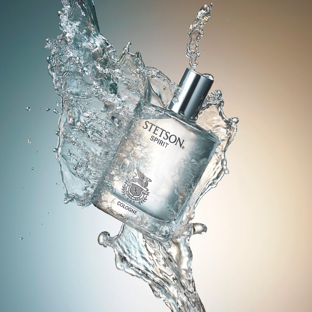 Stetson Spirit lifestyle shot suggests evening wear.