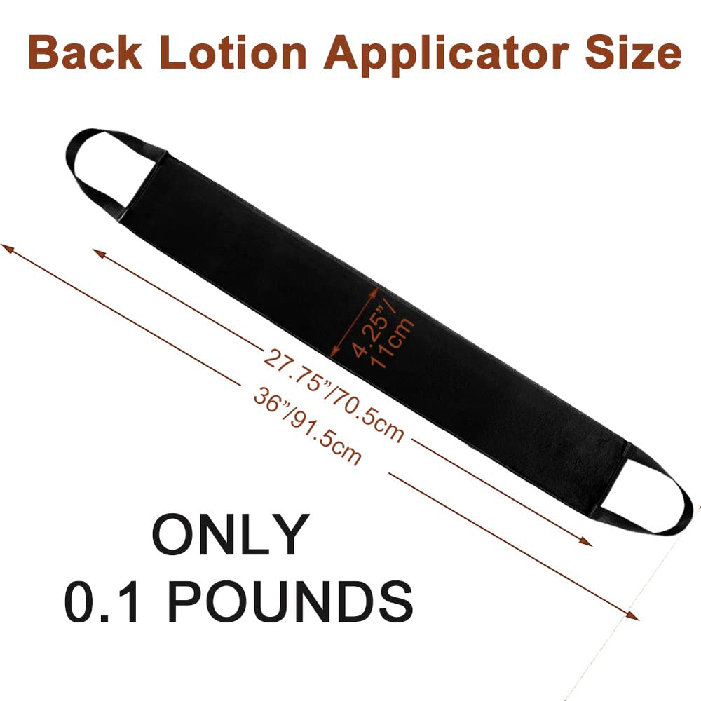 STEUGO back lotion application supports summer sunscreen or winter moisturizers.