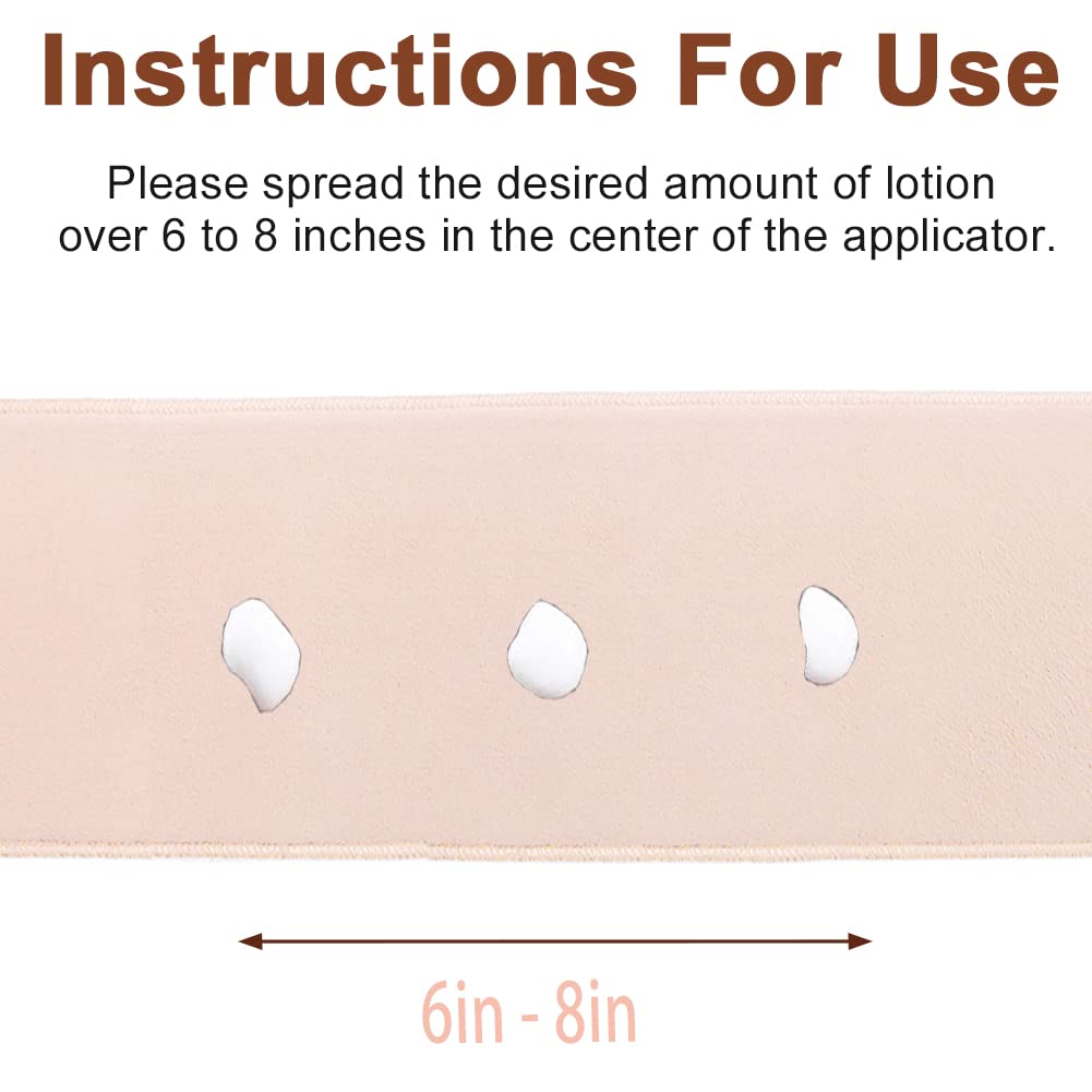 STEUGO back lotion applicator suitable for lotions, mousses, and creams.