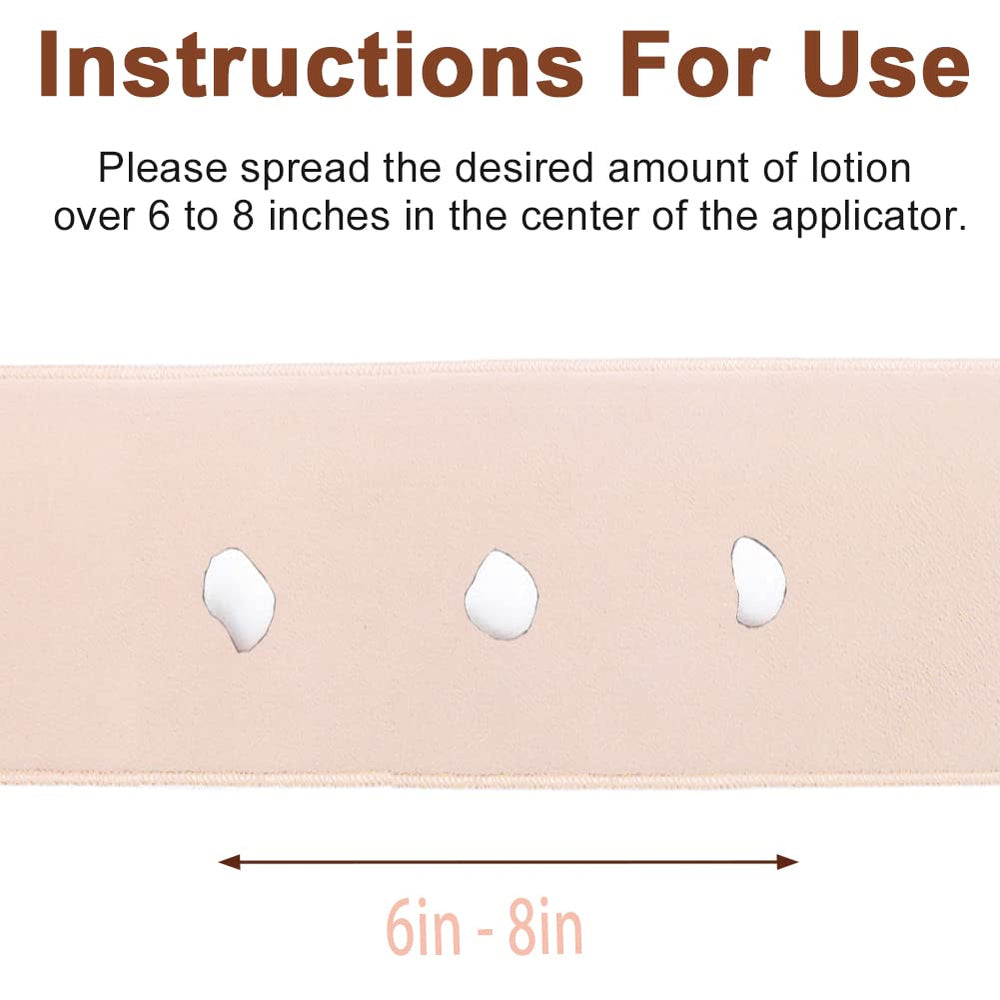 STEUGO back lotion applicator suitable for lotions, mousses, and creams.