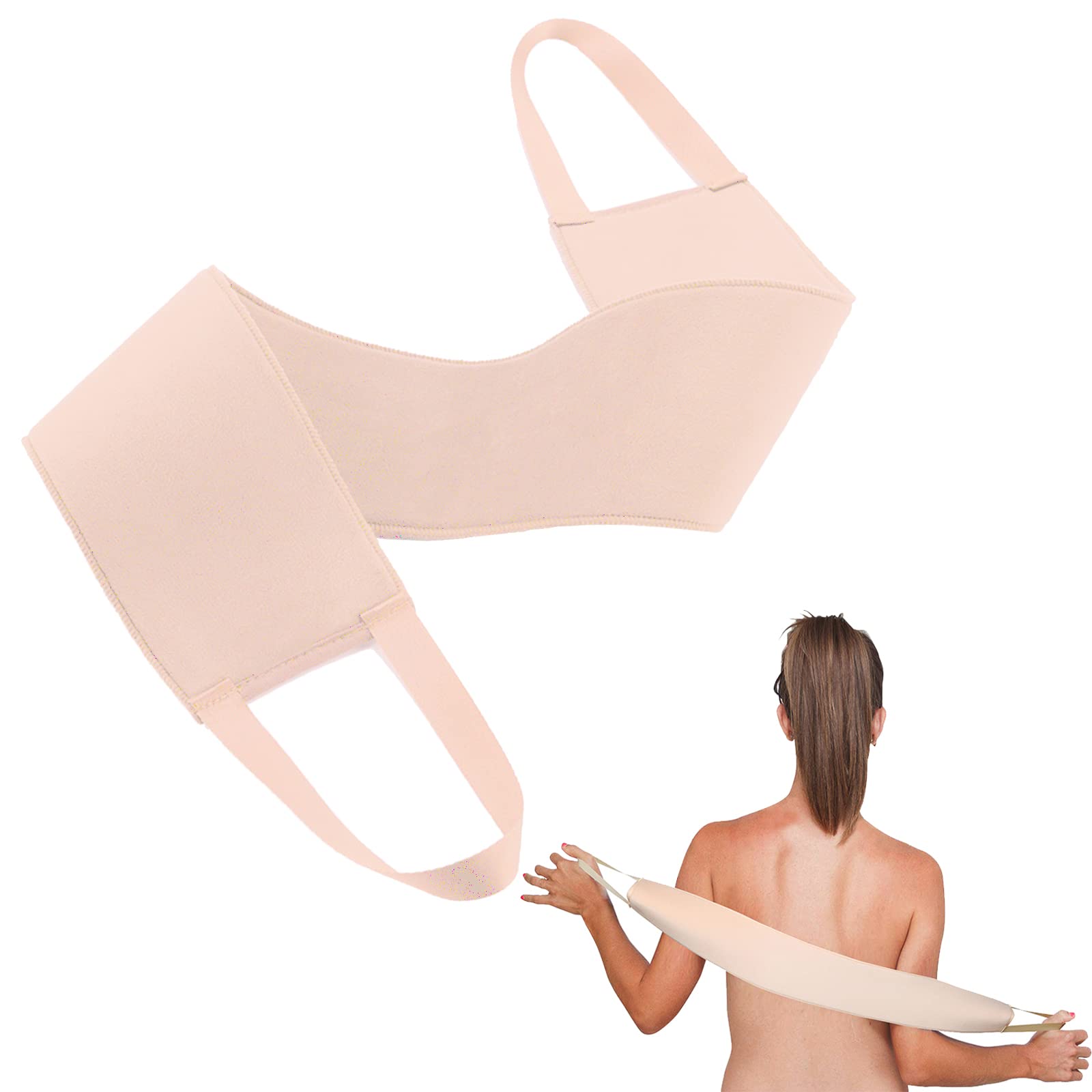 STEUGO back lotion applicator with a sturdy handle for easy reach.