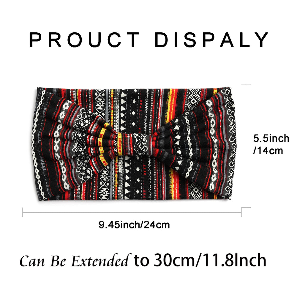 Banda boho STGDAK con 4 colores, estilo para combinar con ropa diaria.