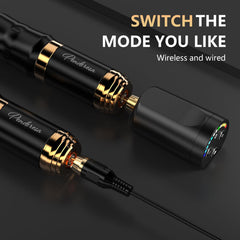 STIGMA battery pack 1400mAh enables cordless sessions and extended practice.