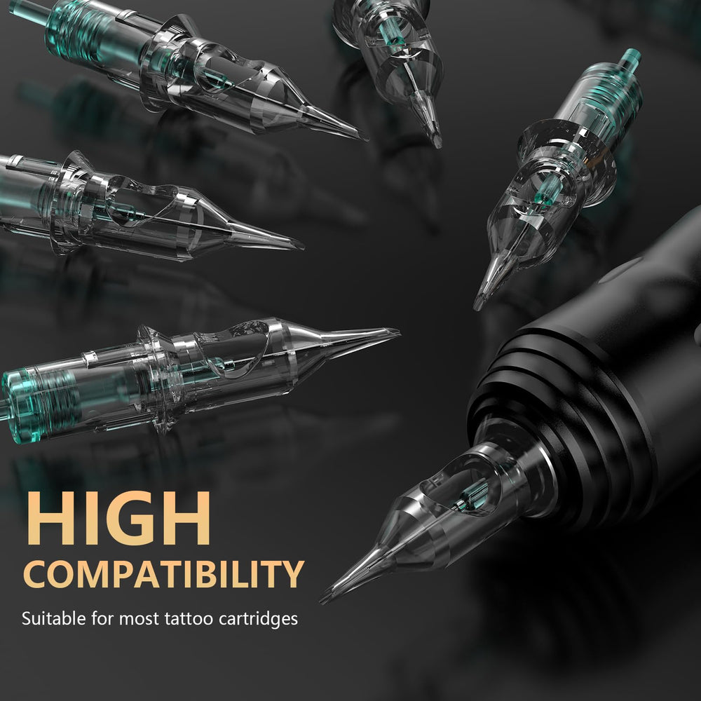 STIGMA CE-certified tattoo kit with six-month warranty for peace of mind.