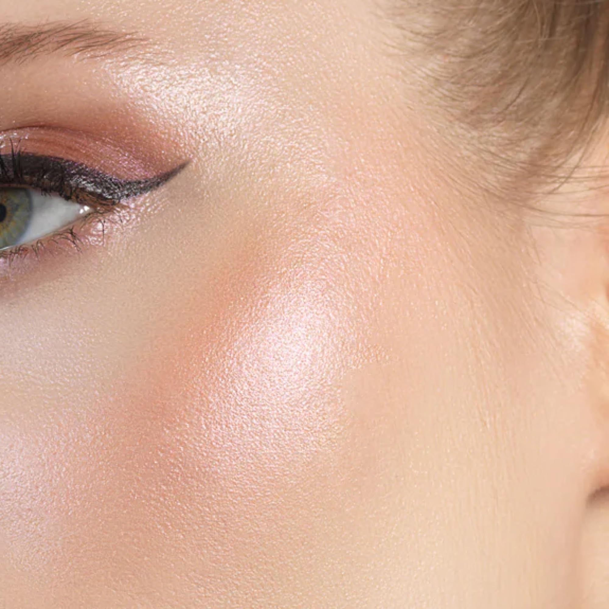 Brighten the nose bridge and Cupid's bow with subtle glow.