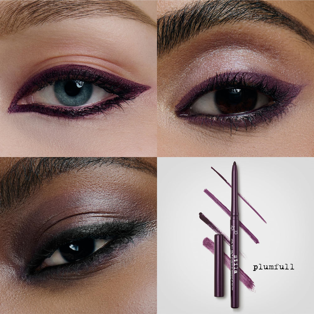 stila Stay All Day Smudge & Set gel liner creates a precise line for tightlining.