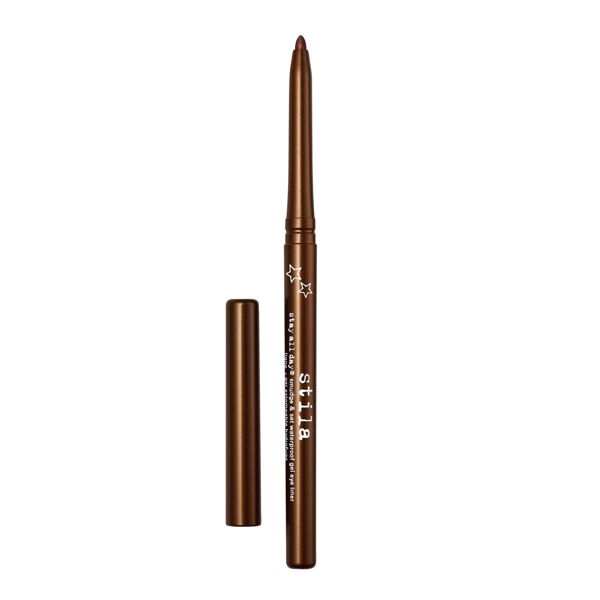Stila Stay All Day gel liner close-up showing smooth texture for precise lining