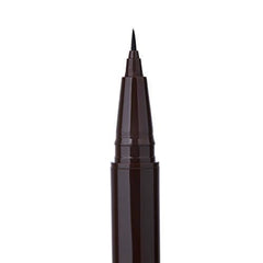 Stila Stay All Day Waterproof Liquid Eye Liner Micro Tip on dark brown shade enhances definition without smudging.