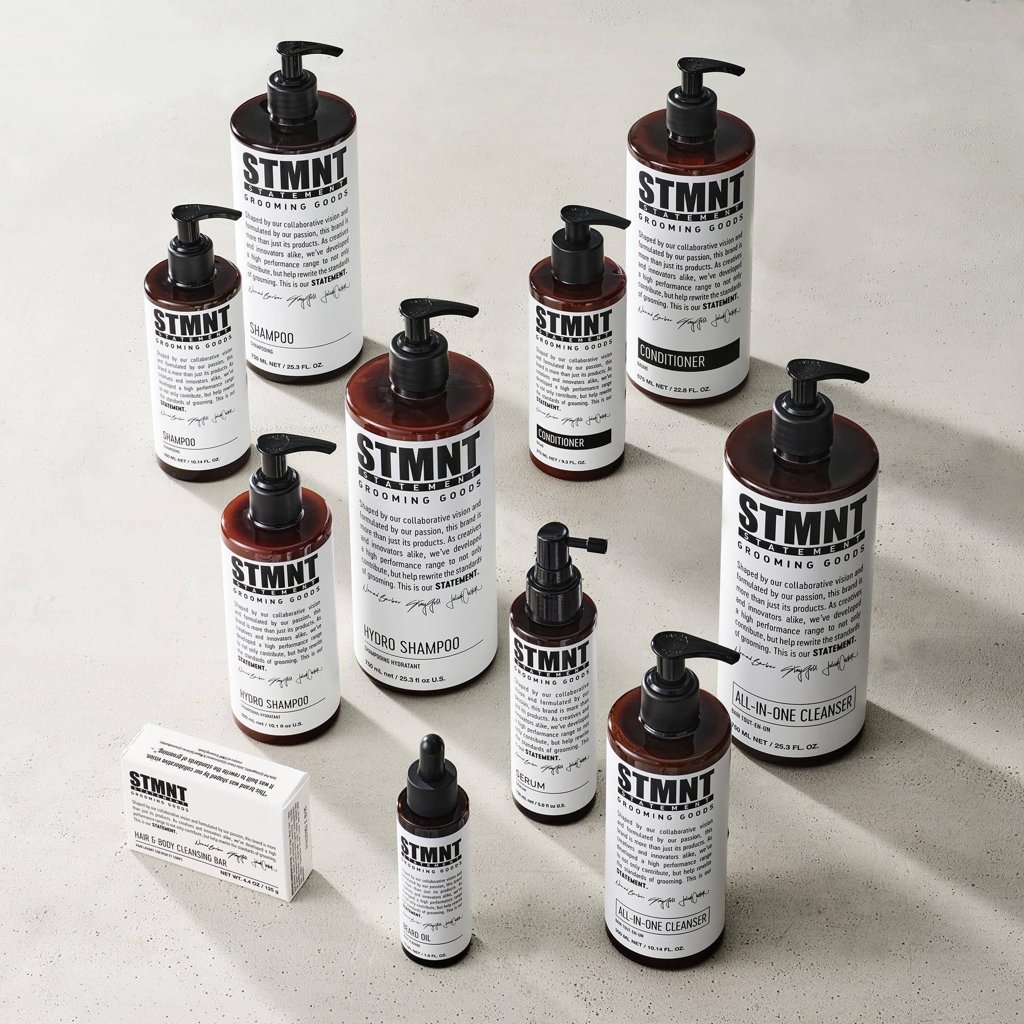 STMNT Acondicionador, para todos los tipos de cabello; uso diario.