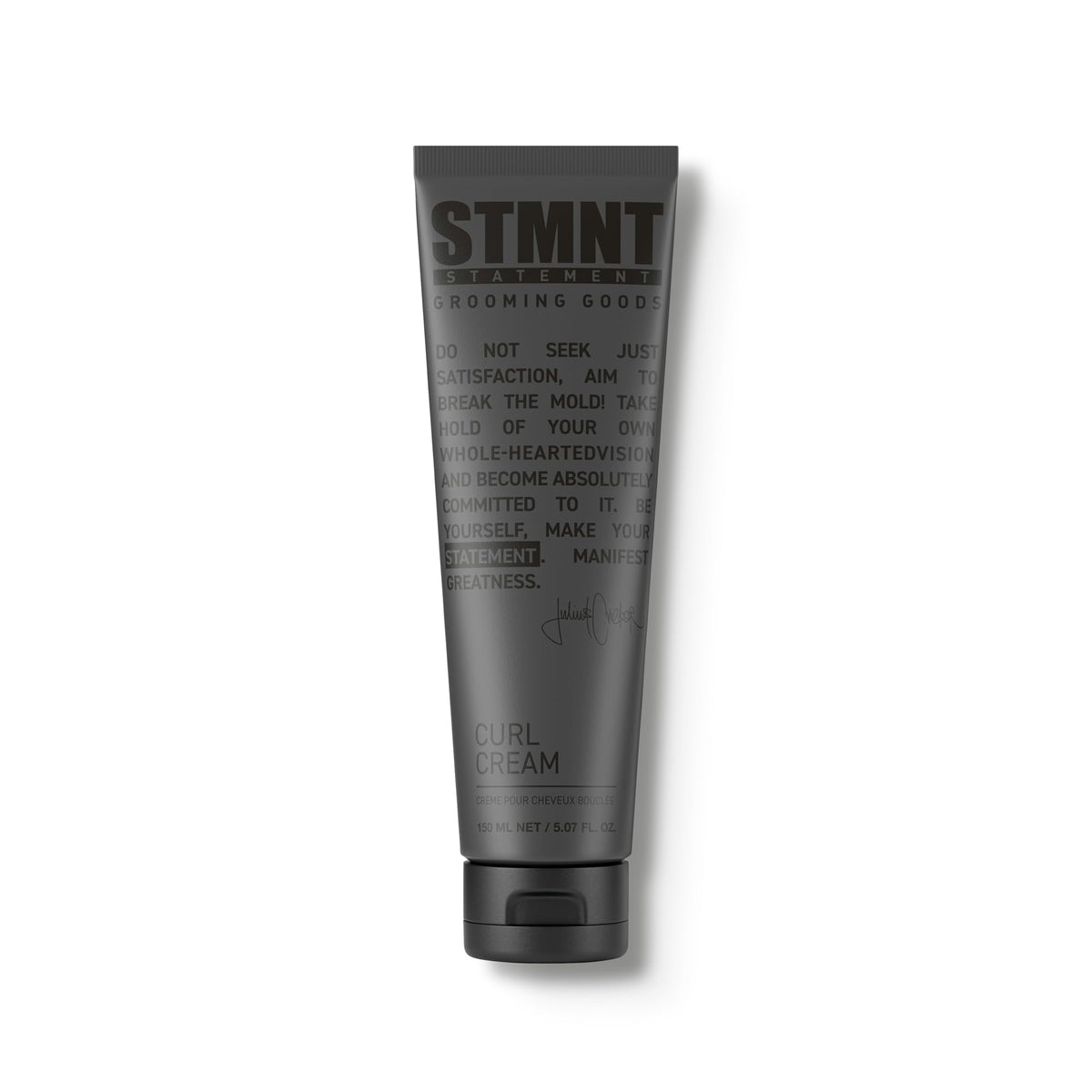 STMNT Curl Cream bottle for defined waves and curls.