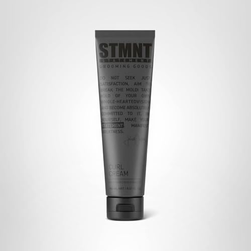 Curl hydration and manageability from STMNT Curl Cream oils.